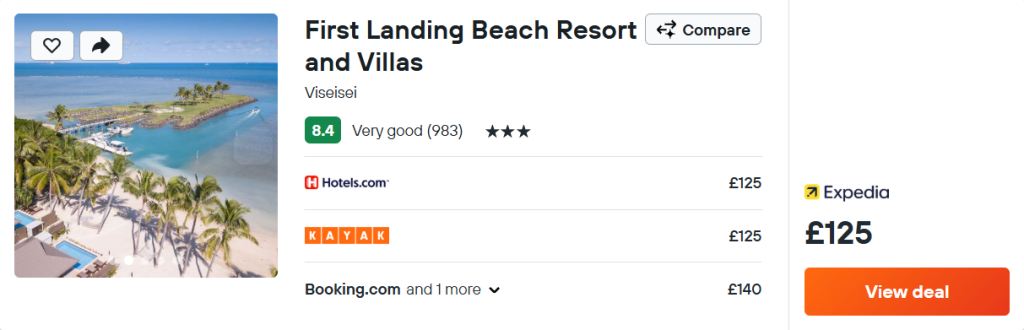 First Landing Beach Resort and Villas