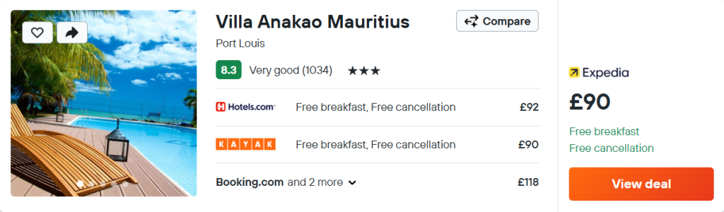 Villa Anakao Mauritius