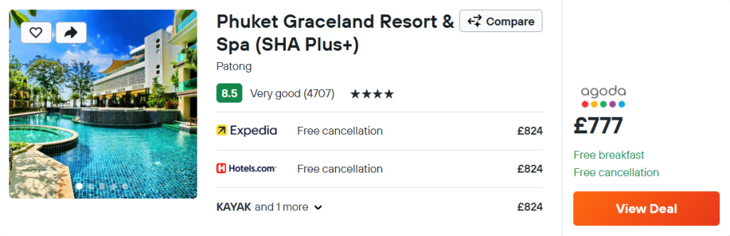 Phuket Graceland Resort & Spa (SHA Plus+)
