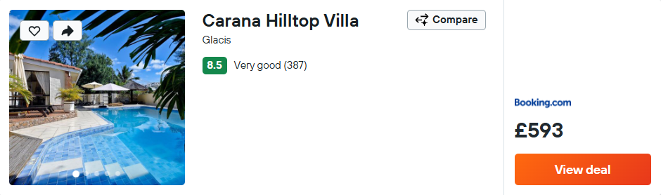 Carana Hilltop Villa