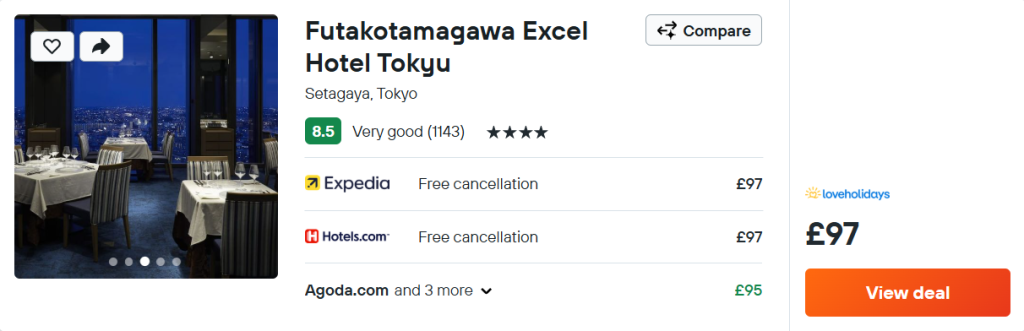 Futakotamagawa Excel Hotel Tokyu