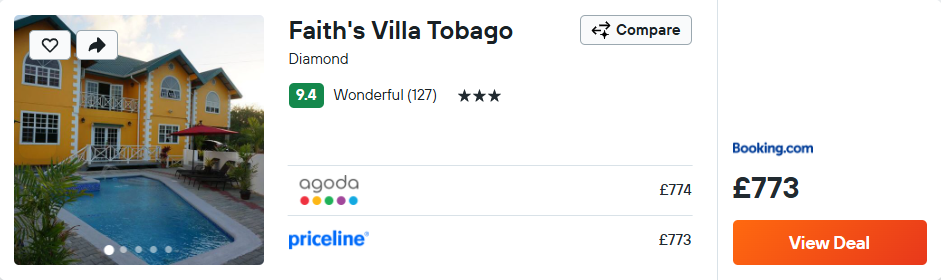 Faith's Villa Tobago