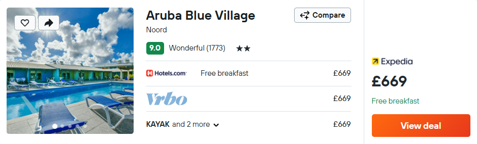 Aruba Blue Village