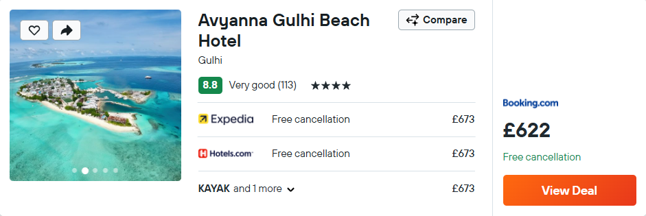 Avyanna Gulhi Beach Hotel