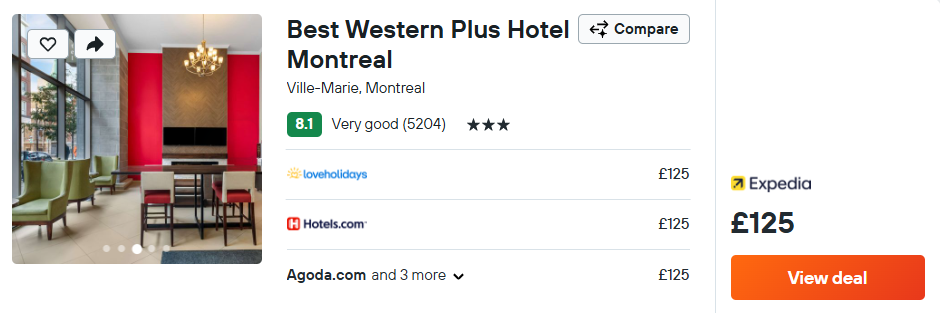 Best Western Plus Hotel Montreal